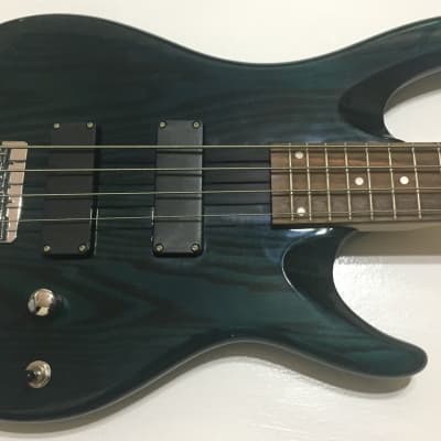 Eagle S101 Blue/Green Bass Guitar image 1