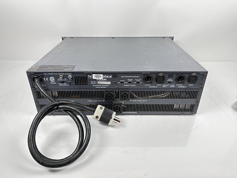 EV/Electro-Voice P3000 Power Amp Precision Series | Reverb