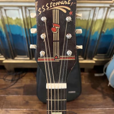 1944 S.S. Stewart 9010 Antique Acoustic Guitar image 2