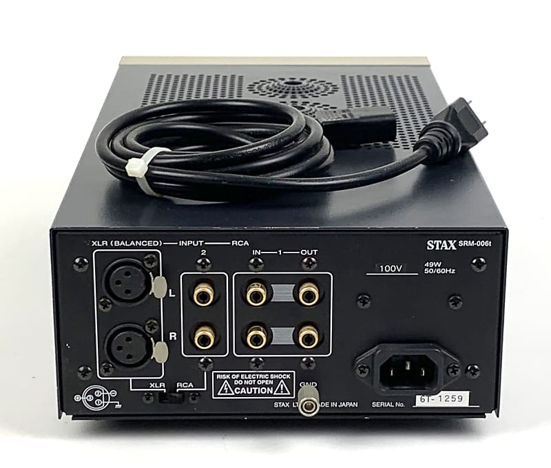 Stax SRM-006T Headphone Amplifier Amp | Reverb