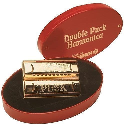 Hohner Double Sided Puck Harmonica C/G Key image 1