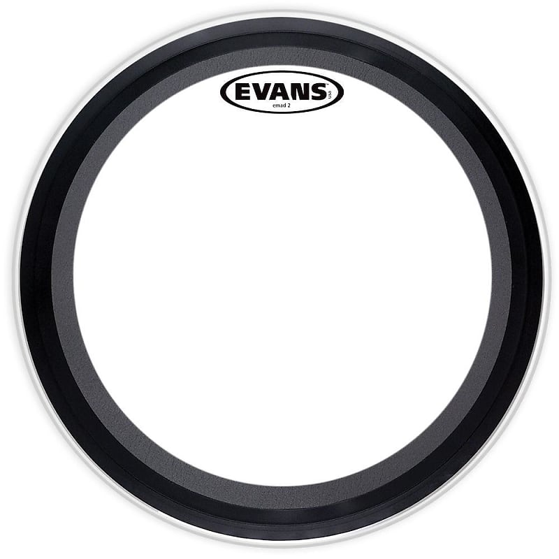 Evans EMAD2 Clear Bass Drum Head, 26 Inch image 1