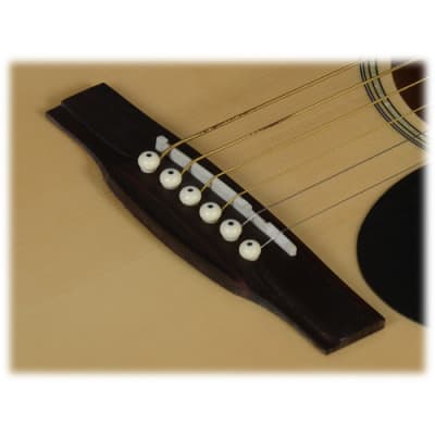Jasmine JO36CE-NAT Orchestra Acoustic-Electric  Guitar (Natural), New, Free Shipping image 7