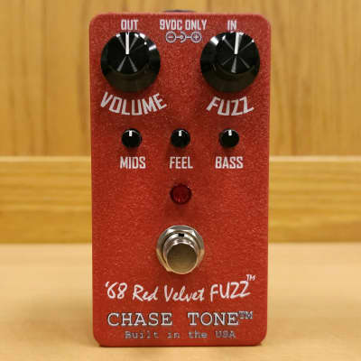 Reverb.com listing, price, conditions, and images for chase-tone-68-red-velvet-fuzz