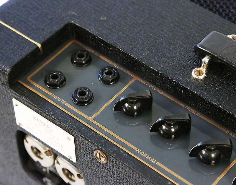 Vox AC-50/4 2-Channel 50-Watt Diode-Rectified Guitar Amp Head 1965 - 1966 image 3