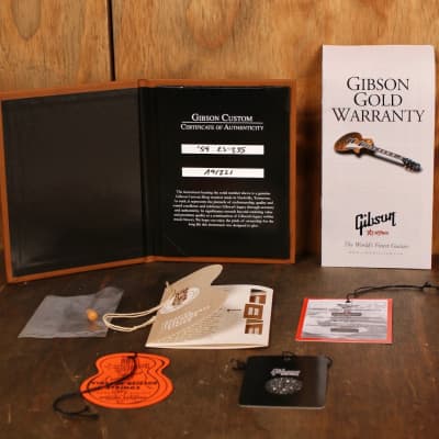 Gibson Custom Shop 1959 ES-335 Reissue Vintage Natural VOS image 20