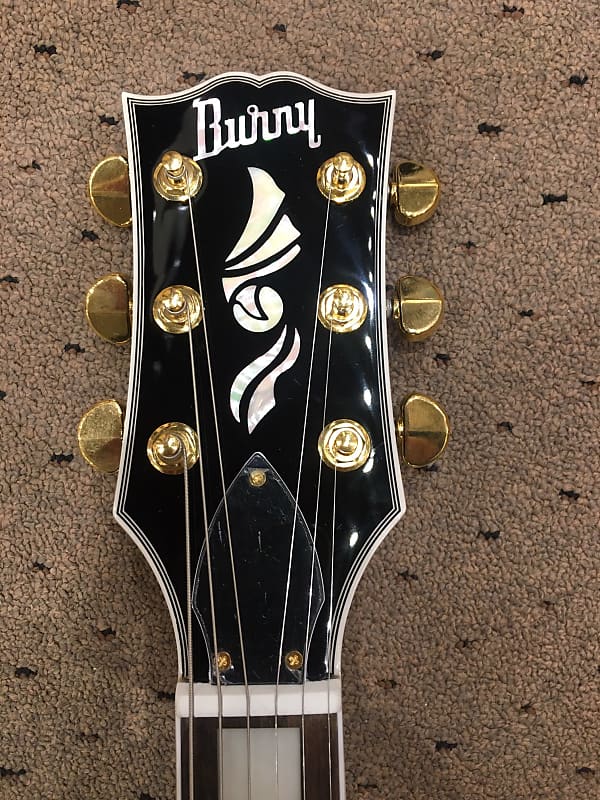 バーニー　ギター　RLC-85 Burny Fernandes RLC-85 Les Paul Custom Electric Guitar White