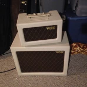 Vox AC4 Head and matching 1x12 Cab in Cream Tolex Reverb