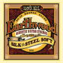 Ernie Ball 2045 Earthwood Silk & Steel Soft 80/20 Bronze Acoustic Strings  11-52