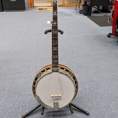 Gold Star GF-100FE 5-String Resonator Banjo with Flying Eagle Inlay for sale