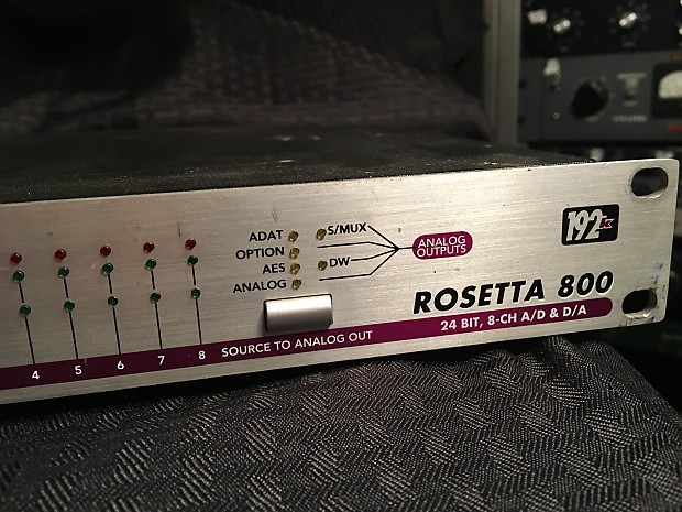 Apogee Rosetta 800 192kHz 8-Channel AD/DA Converter image 2