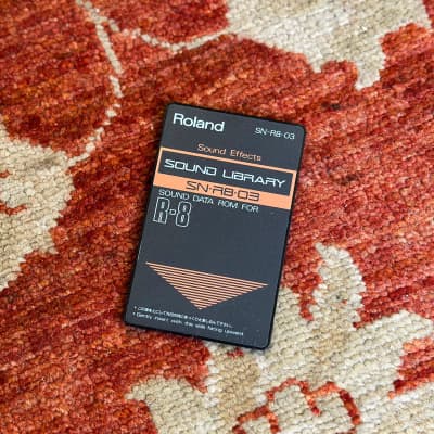 Roland SN-R8-03 Sound Effects Data Rom