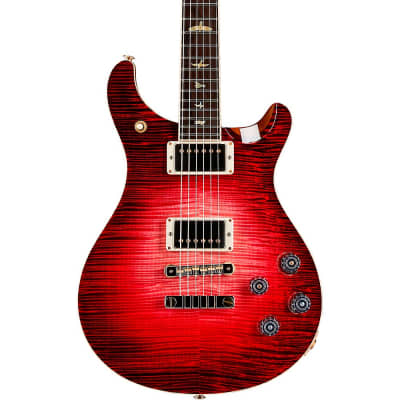 PRS Private Stock McCarty 594 PS Grade Maple Top & African Blackwood Fretboard With Pattern Vintage Neck Electric Guitar Blood Red Glow image 1