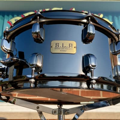 TAMA LBR1465 S.L.P/Black Brass Tama 6.5x14 S.L.P. Black Brass