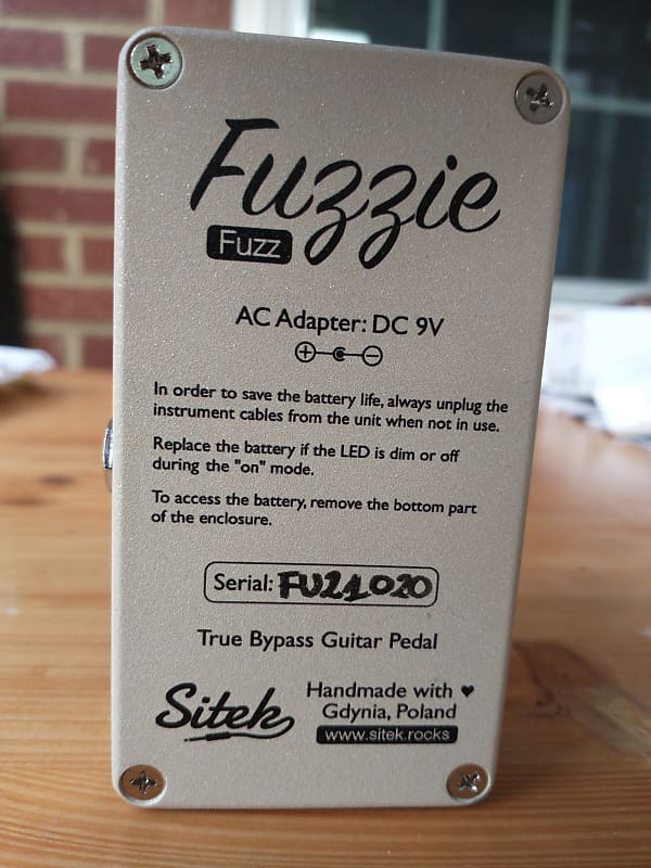 ギター Sitek Fuzzie fuzz Guitar Pedal X - News - Sitek's New and Upgraded Fuzzie V2