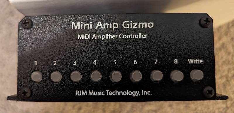 RJM Mini Amp Gizmo MIDI to Amplifier Footswitch Controller | Reverb