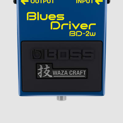 Boss Blues Driver BD 2W Waza Craft Blue | Reverb