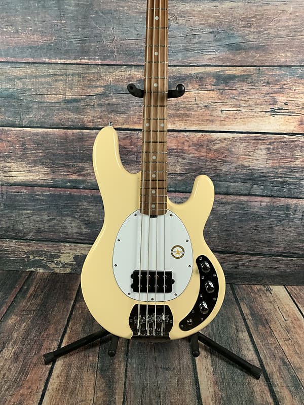 Sterling by Music Man StingRay Ray4 Electric Bass - Vintage Cream