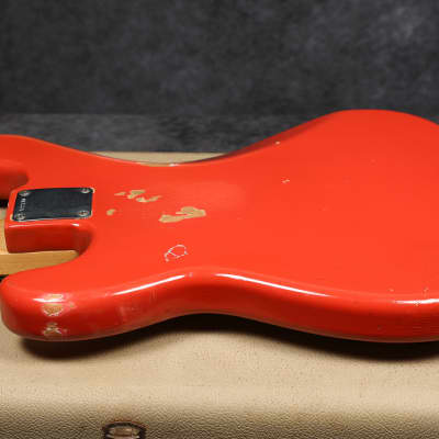 1964 Fender Precision Bass - Fiesta Red - OHSC image 12