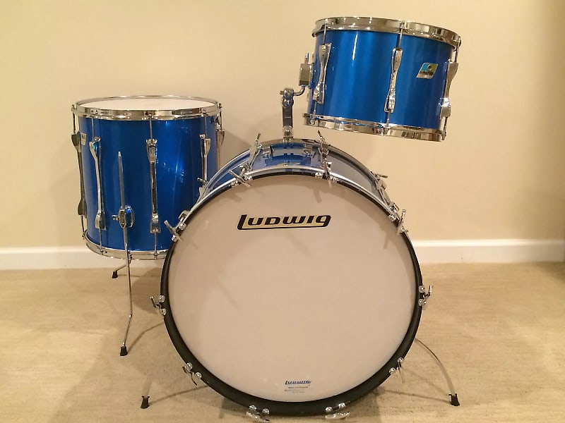 Ludwig No. 1000 Mach 4 Outfit 9x13 / 16x16 / 14x22" Drum Set (3-Ply) 1969 - 1976 image 1
