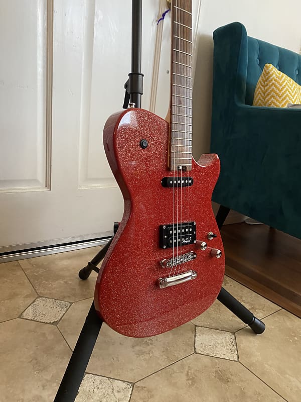 Cort MBC-1RS Matthew Bellamy Signature Red Sparkle