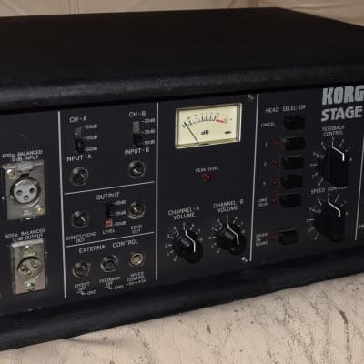 Korg SE-500 Stage Echo Tape Delay 1970s - Black image 2