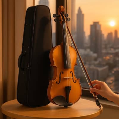 Scherl & Roth R300E4 Violin 4/4 with case and bow | Reverb