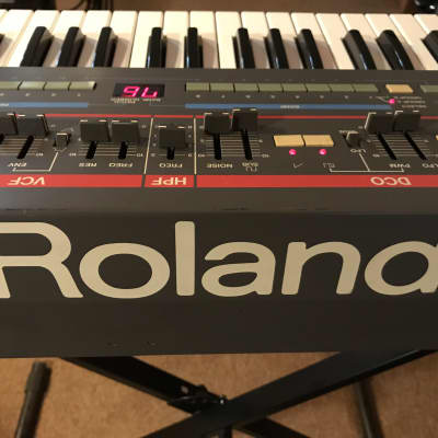 Roland Juno-106 61-Key Programmable Polyphonic Synthesizer 1984 - 1985 - Black image 14