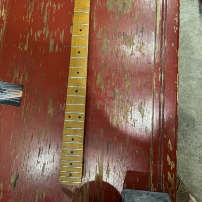 Real Life Relics Nitro Curly Flame Maple Roasted Stratocaster® Style Neck Rosewood 22 Fret image 2