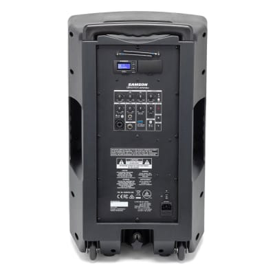 Samson Expedition XP312w Portable PA System w/ Handheld Wireless Microphone (Channel D) image 2