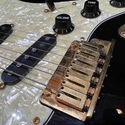 1995 Fender Custom Shop Black Beauty Strat LE Stratocaster Limited Edition image 7
