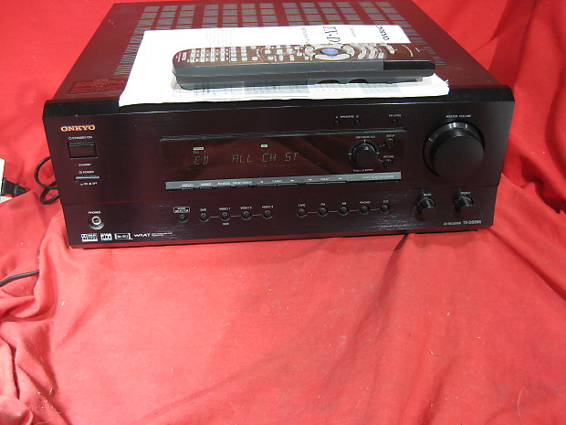オンキヨーＡＶレシーバーＴＸ－ＤＳ５９５ Onkyo TX-DS595 A/V Receiver with Dolby Digital, DTS, and Pro