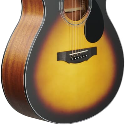 Kepma K3 GA3-130 Grand Auditorium Acoustic Guitar - Sunburst Matte image 4