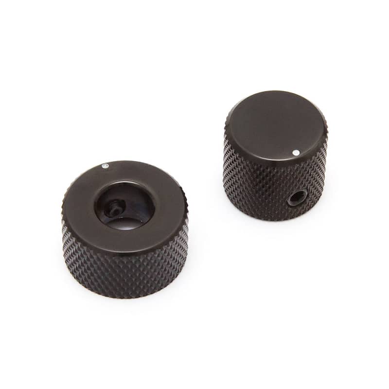 Gotoh VK15T & VK18T Concentric Stacked Knobs (Black) | Reverb