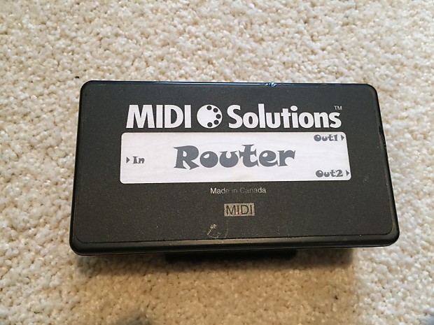 MIDI Solutions Router program/control modifier image 1