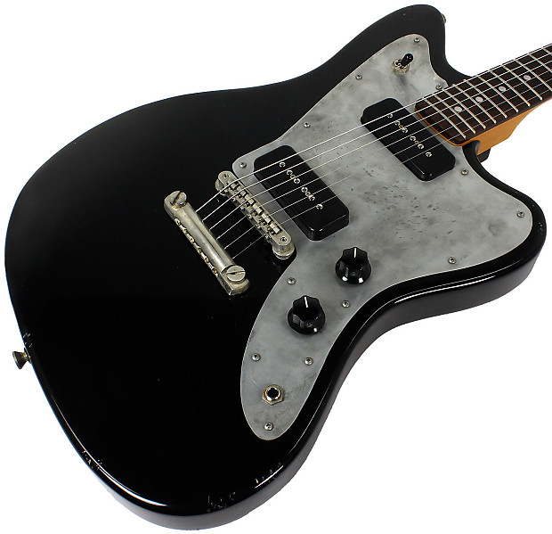 Fano JM6-P90 Standard Guitar in Bull Black | Reverb Canada