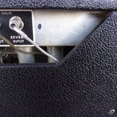 REVISED:  1968 Fender Twin Reverb, good drip edge, Reverend-Naylor speakers, caps/resistors, Cipollina image 18