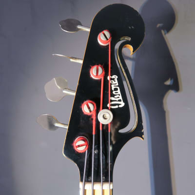 Ibanez 2409B Black Eagle 1976 Vintage Bass Guitar + Hardcase Krist Novoselic Nirvana image 14