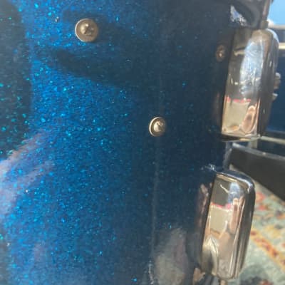 Rogers Hal Blaine's Original "Tommy Sands" Drum Set. Authenticated!! 1950s - Blue Sparkle image 19