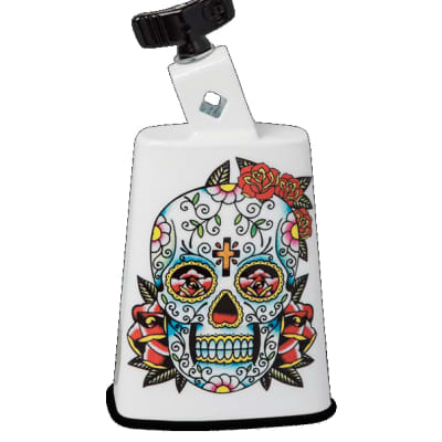 LP LP204C-SS Collect-A-Bell Sugar Skull Cowbell image 1