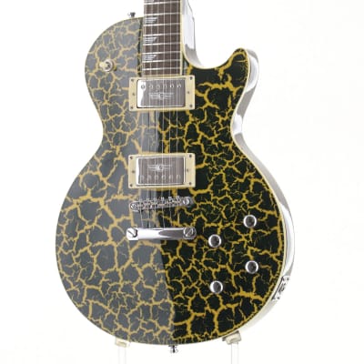Epiphone Les Paul Nuclear Extreme Yellow and Gold Crackle
