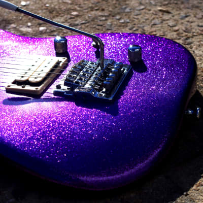 Strings & Things St. Blues  Eliminator II 1985 Purple Sparkle.   Special.  RARE. image 21