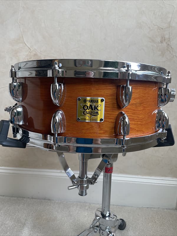 Yamaha Oak Custom Snare drum - 14” x 5.5” MIJ 00s - Oak | Reverb