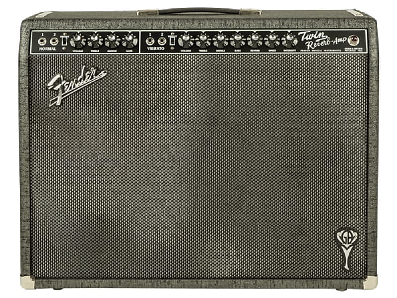 Fender GB Twin Reverb Guitar Combo Amplifier image 1
