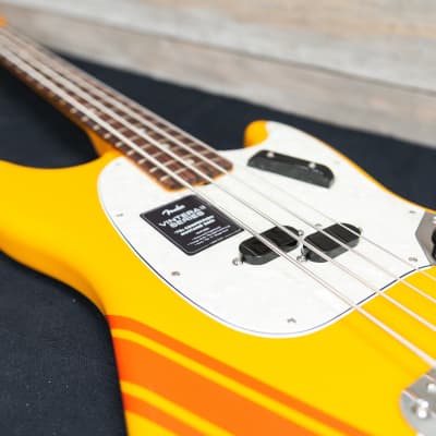 Fender Vintera II Mustang Bass Competition Orange  (7761-8M) image 14