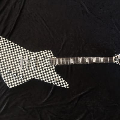 Black Diamond XPro Checkerboard Guitar the RICKI Custom Hand built (Preorder PreBuild)  w/cs image 6