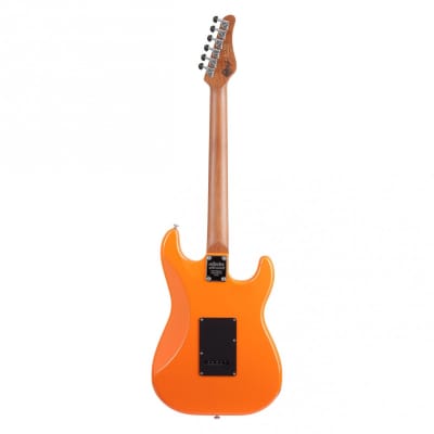 Schecter Nick Johnston Traditional lefthand HSS with Roasted Maple Fretboard 2020 - Present - Atomic Orange image 7