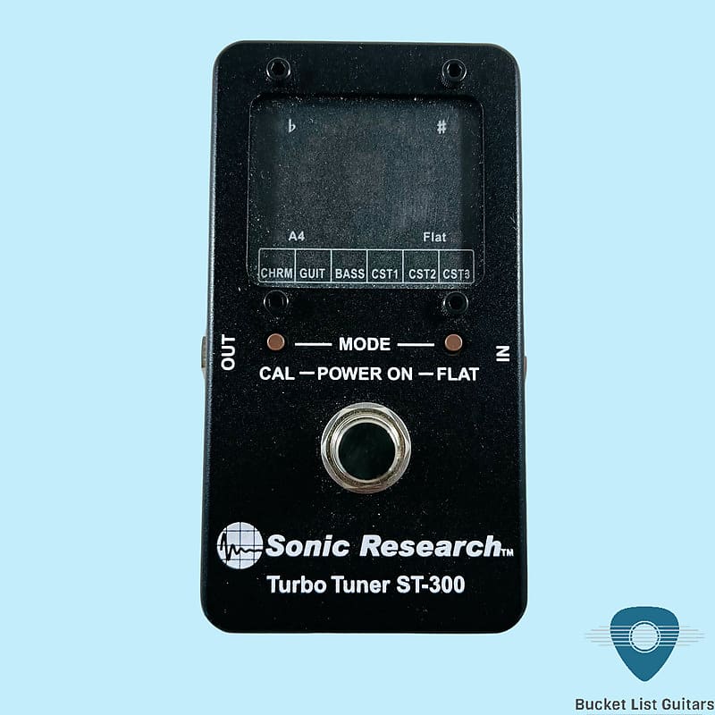 Sonic Research ST-300 Strobe Tuner | Reverb