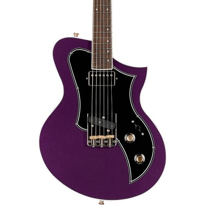 Kauer Guitars Korona FT Ash Electric Guitar Firemist Purple for sale