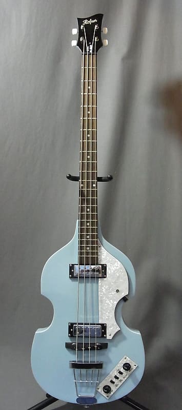 Hofner Ignition Bass Limited Color Snow Blue | Reverb Czechia